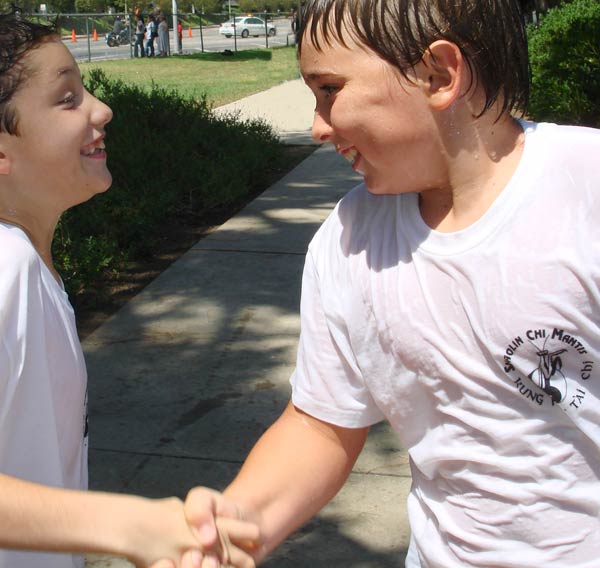 Oh yeah? I'm friendlier than you!